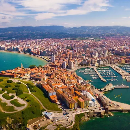 Apartamentos La Gringa Gijon Estudio Centro I Playa San Lorenzo 6 Min Disponibilidad Parking Gijon